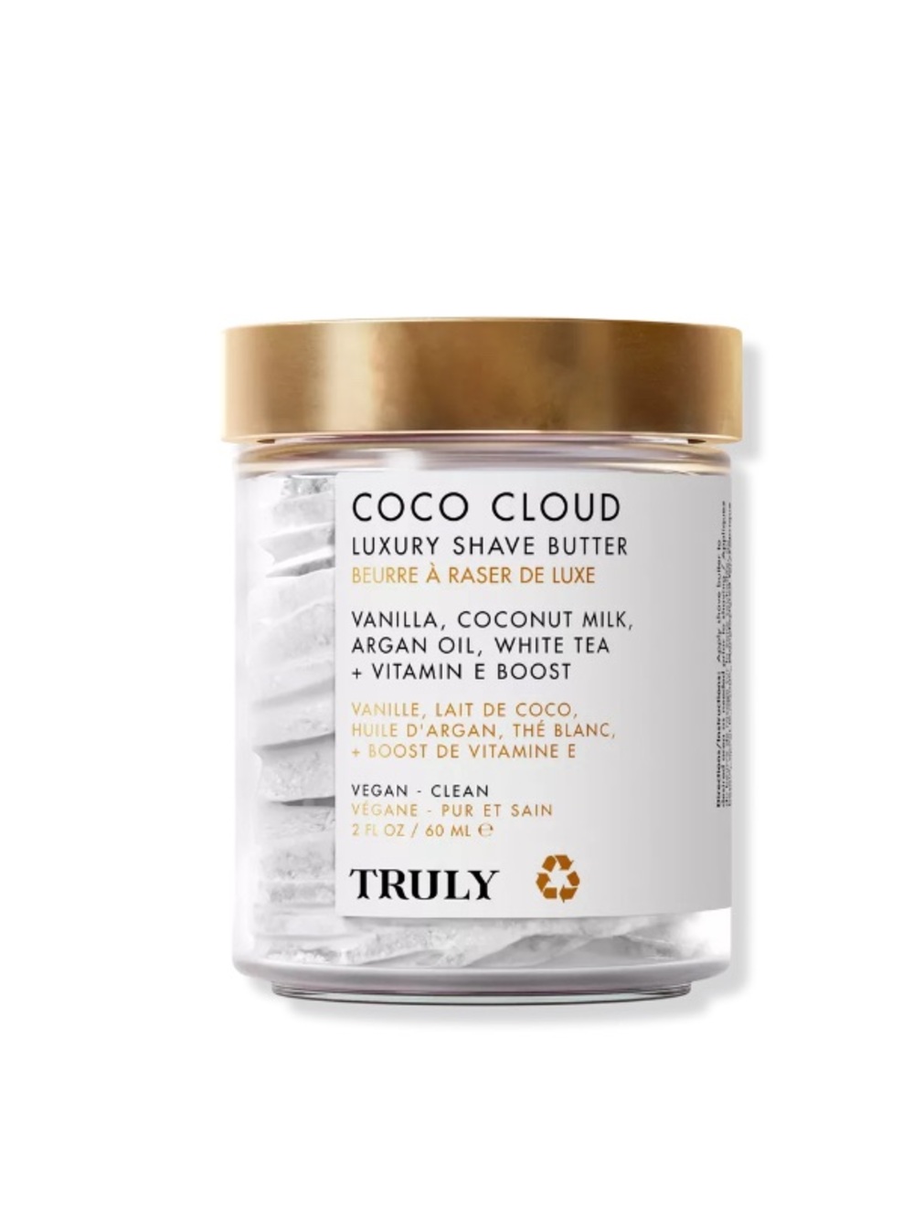 TRULY Coco Cloud Luxury Shave Butter — Brand New Sealed in Packaging